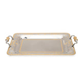 Tresors Carol Gold Rectangular Tray