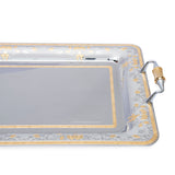 Tresors Carol Gold Rectangular Tray