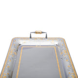 Tresors Carol Gold Rectangular Tray