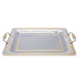 Tresors Carol Gold Rectangular Tray