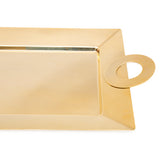 Tresors Cerchietto Full Gold Rectangular Tray 430x310 Mm