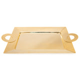 Tresors Cerchietto Full Gold Rectangular Tray 430x310 Mm