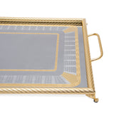Tresors Light Gold Rectangular Tray
