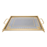 Tresors Light Gold Rectangular Tray
