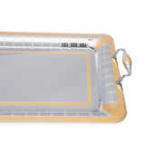 Tresors Light Gold Rectangular Tray