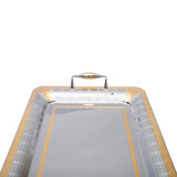 Tresors Light Gold Rectangular Tray