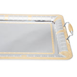 Tresors Light Gold Rectangular Tray