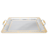Tresors Light Gold Rectangular Tray