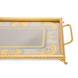Tresors Naif Gold Rectangular Tray