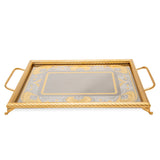 Tresors Naif Gold Rectangular Tray