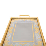 Tresors Naif Gold Rectangular Tray