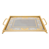 Tresors Naif Gold Rectangular Tray