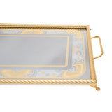 Tresors Naif Gold Rectangular Tray
