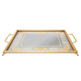 Tresors Naif Gold Rectangular Tray