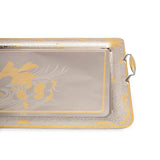 Tresors Ninfea Gold Rectangular Tray