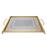 Tresors Sherry Gold Rectangular Tray 60x49 Cm