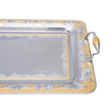 Tresors Sherry Gold Rectangular Tray