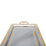 Tresors Sherry Gold Rectangular Tray