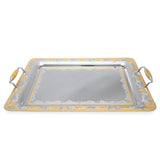Tresors Sherry Gold Rectangular Tray