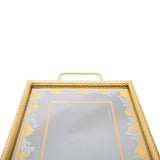 Tresors Simplicity Gold Rectangular Tray