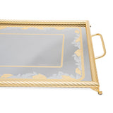Tresors Simplicity Gold Rectangular Tray