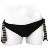 Twinset Bikini Brief Black Gold Small