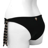 Twinset Bikini Brief Black Gold Small
