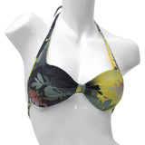 Twinset Push Up Bikini Top Galaxy Blue/Yellow Small-B