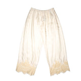 Twin Set Pants Cream Size Medium