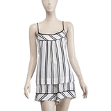 Twinset Striped Twill Shorts