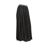 تنورة Twinset نسائية ذات شعار ميدي مطوي