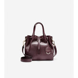 Cole Haan Grand Ambition Small Bucket Bag Winetasting Burgundy One Size