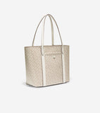 Coated Canvas Small Tote