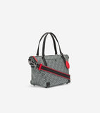 Monogram Top Zip Tote