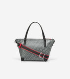 Monogram Top Zip Tote