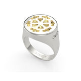 Guess Peony Art Ladies Ring