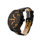 Diesel Men's Watch With 4 Time Zone & Black Strap
