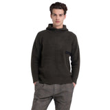 Recycled Wool sweater with Hood