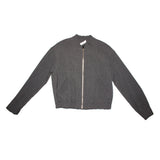 Twin Set Bomber Jacket Dark Melange Grey