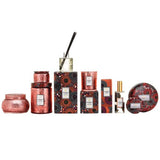 Voluspa Persimmon And Copal 3 Wick Candle In Decorative Tin