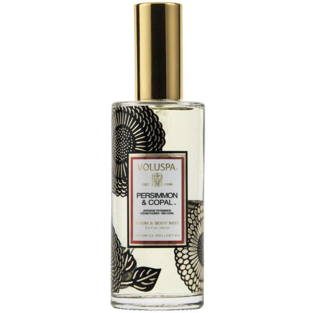 Voluspa Persimmon And Copal Room And Body Mist | Fragrance Voluspa Persimmon And Copal Room And Body Mist | Fragrance