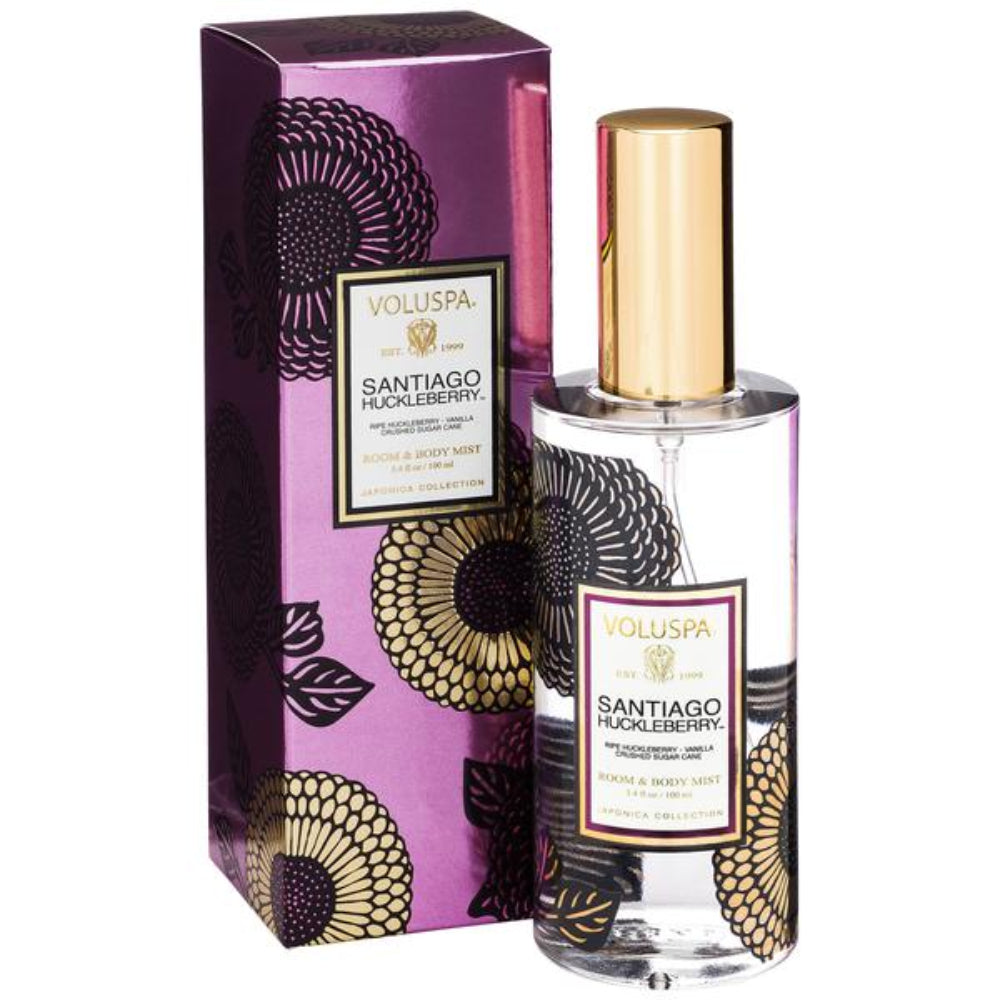 Voluspa Limited Edition Santiago Huckleberry Room And Body Mist | Fragrance Voluspa Limited Edition Santiago Huckleberry Room And Body Mist | Fragrance