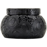Voluspa Moso Bamboo Embossed Glass Chawan Bowl With Lid