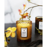 Voluspa Baltic Amber Boxed Scallop Candlepot
