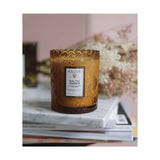 Voluspa Baltic Amber Boxed Scallop Candlepot