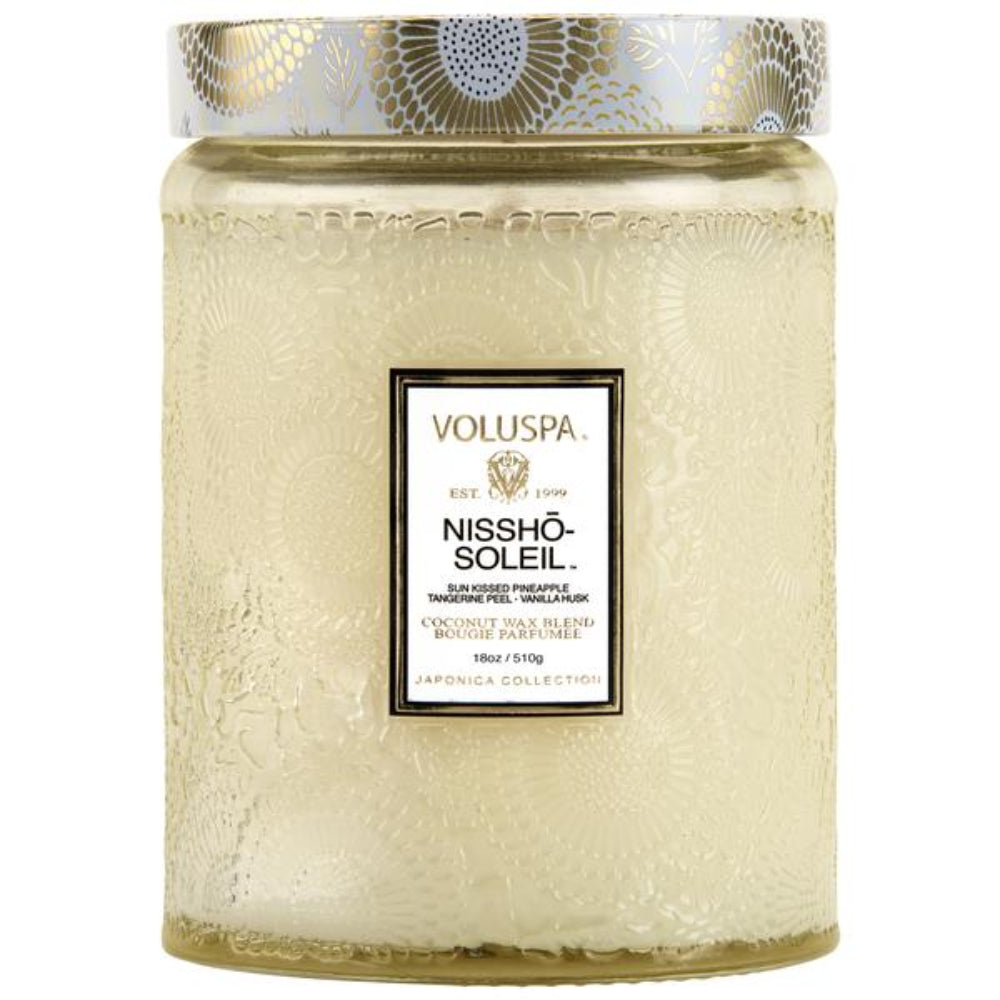 Voluspa Nissho Soleil Glass Jar Candle | Candle | Home Candle | Linen Candle Voluspa Nissho Soleil Glass Jar Candle | Candle | Home Candle | Linen Candle