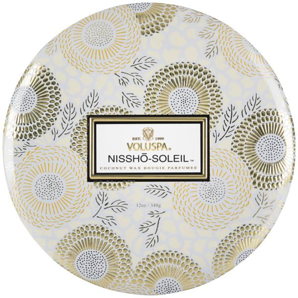Voluspa Nissho Soleil 3 Wick Candle | Candle | Home Candle | Linen Candle Voluspa Nissho Soleil 3 Wick Candle | Candle | Home Candle | Linen Candle