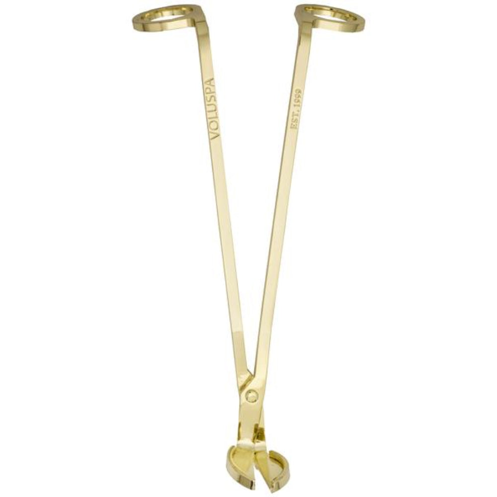 Voluspa Gold Wick Trimmer Velour Bag | Accessories | Linen Candle Voluspa Gold Wick Trimmer Velour Bag | Accessories | Linen Candle