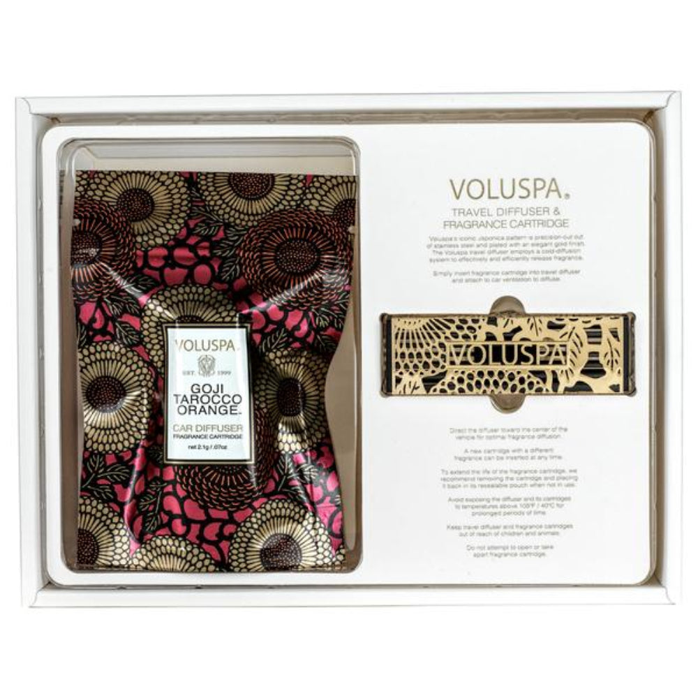 Voluspa Goji Tarocco Orange Travel Diffuser | Fragrance Voluspa Goji Tarocco Orange Travel Diffuser | Fragrance