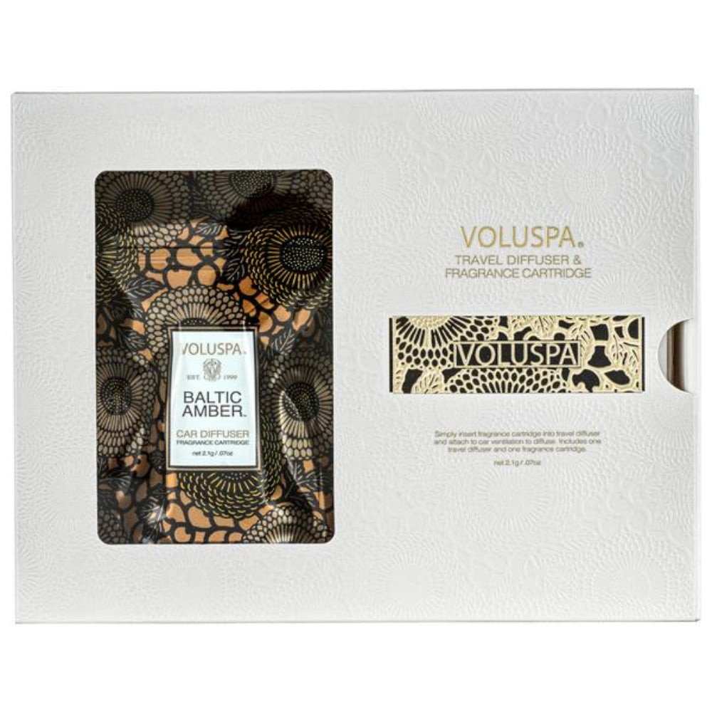 Voluspa Baltic Amber Travel Diffuser | Fragrance Voluspa Baltic Amber Travel Diffuser | Fragrance